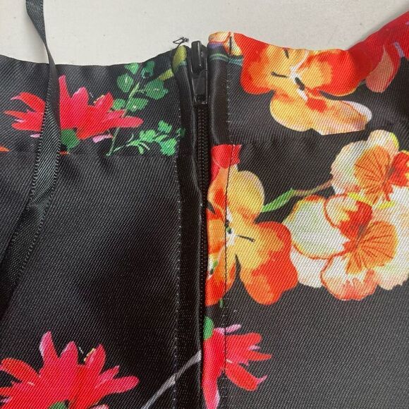 JODI KRISTOPHER Circle Skater Skirt With Pinafore Size 11 Junior Multicolored - Picture 4 of 12